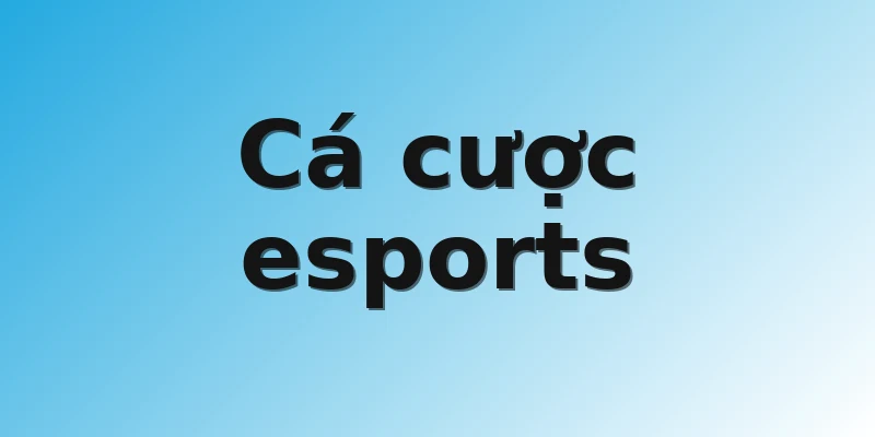 Cá cược esports